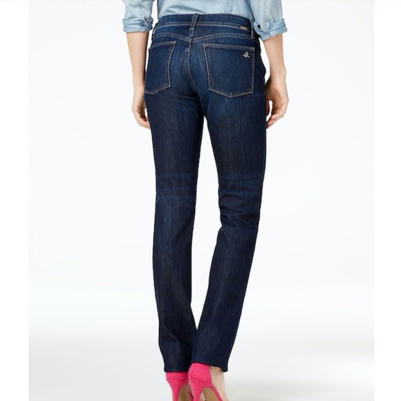 DL1961 Women's Coco Curvy Straight Jeans Twilight Wash Size 28 - Picture 2 of 13